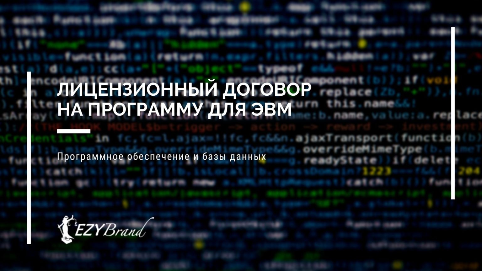Лицензионный договор на программу для ЭВМ