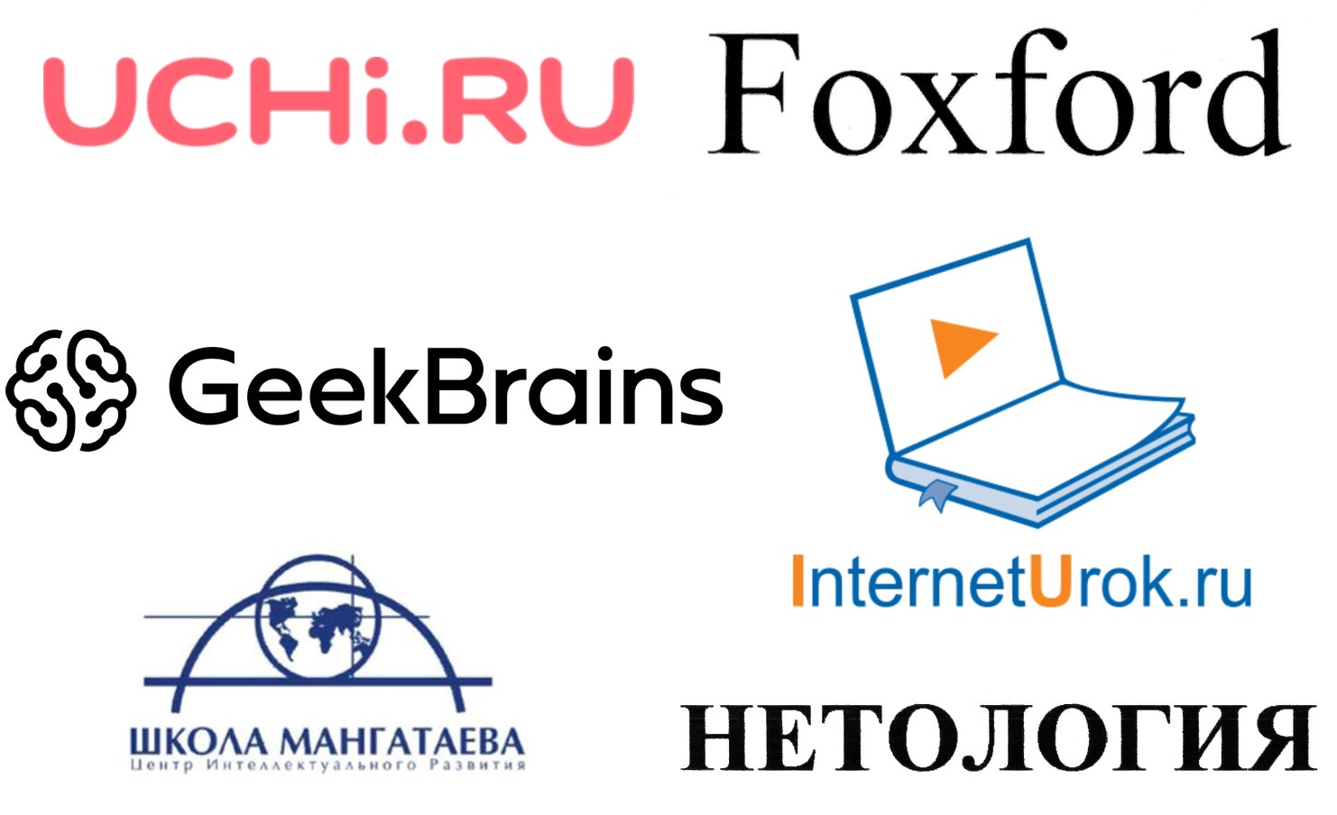 Пример товарных знаков знаков для инфоресурсов