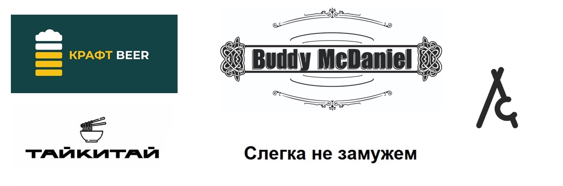 Примеры ресторанных брендов, зарегистрированных в Ezybrand
