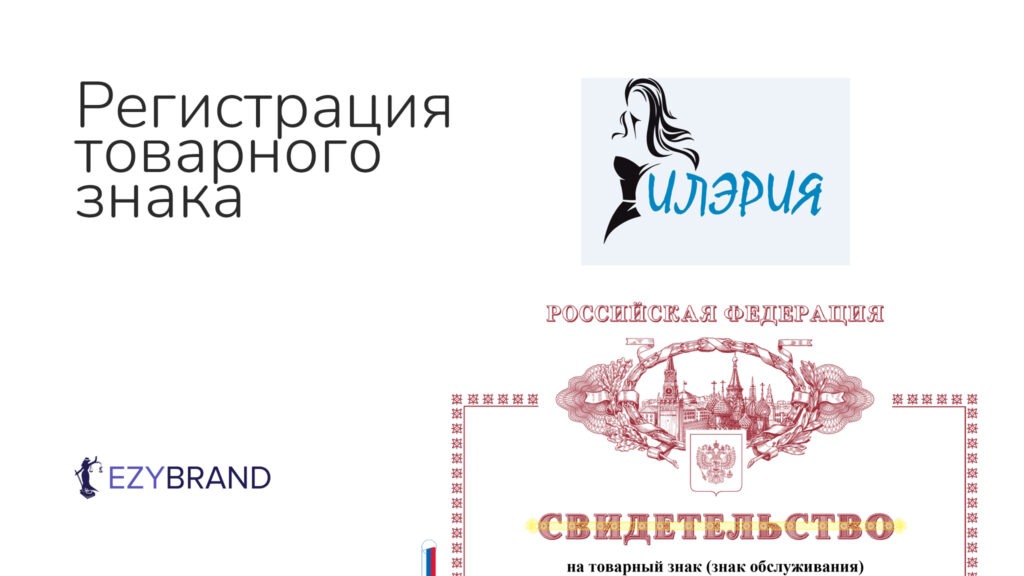 Устранили препятствия и зарегистрировали товарный знак Илэрия: кейс Ezybrand