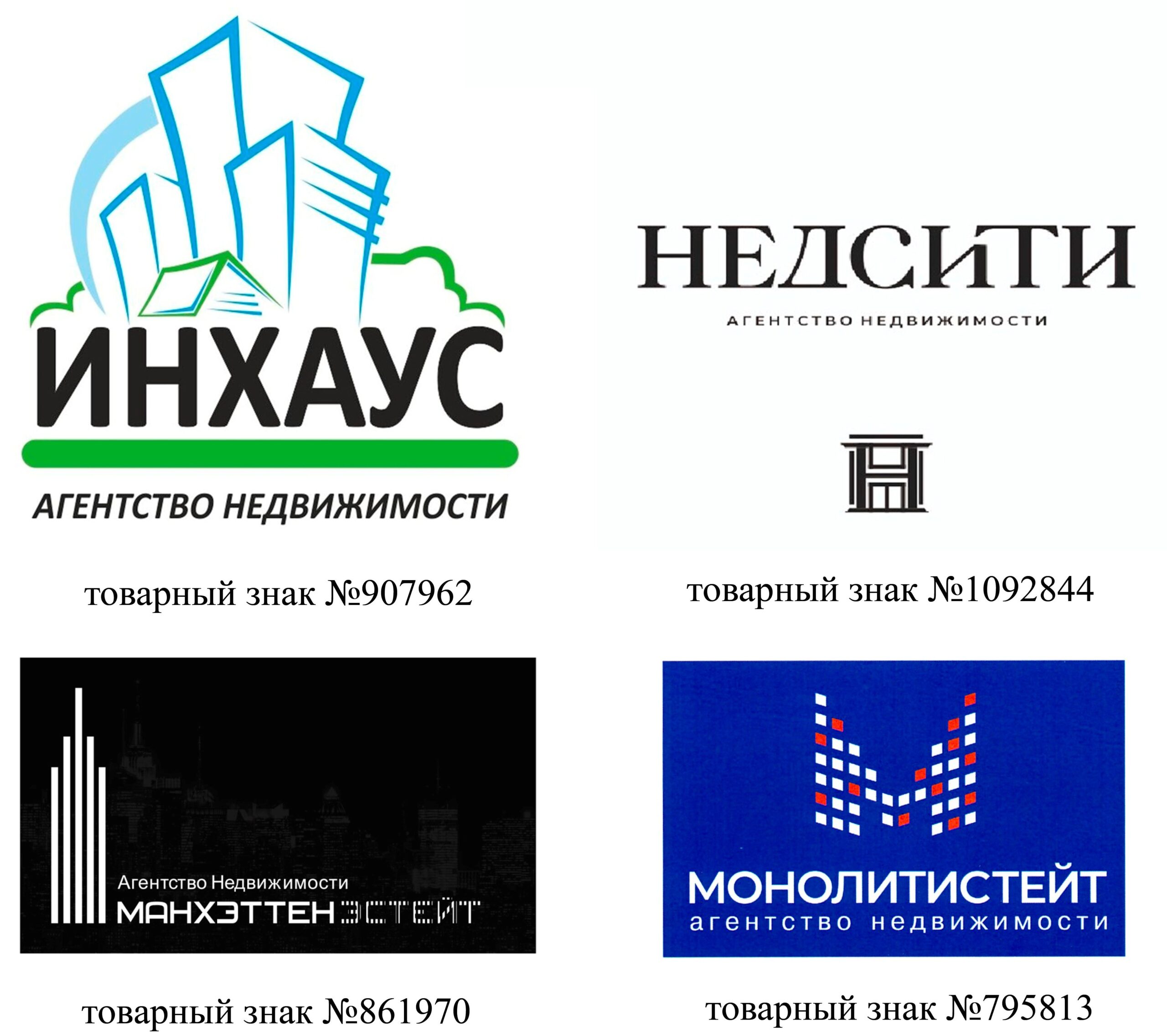 Примеры названий для агентств недвижимости в транслитерации