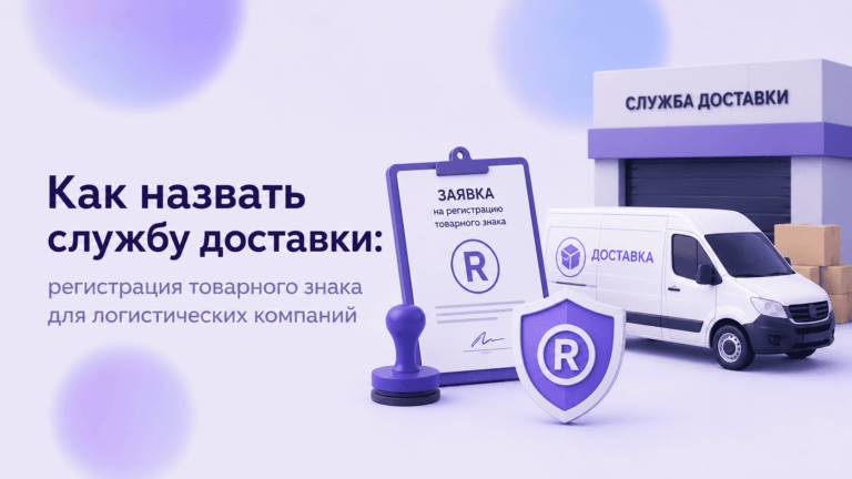 Как назвать службу доставки: регистрация товарного знака для логистических компаний