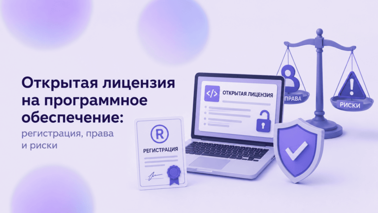 Открытая лицензия на программное обеспечение: регистрация, права и риски